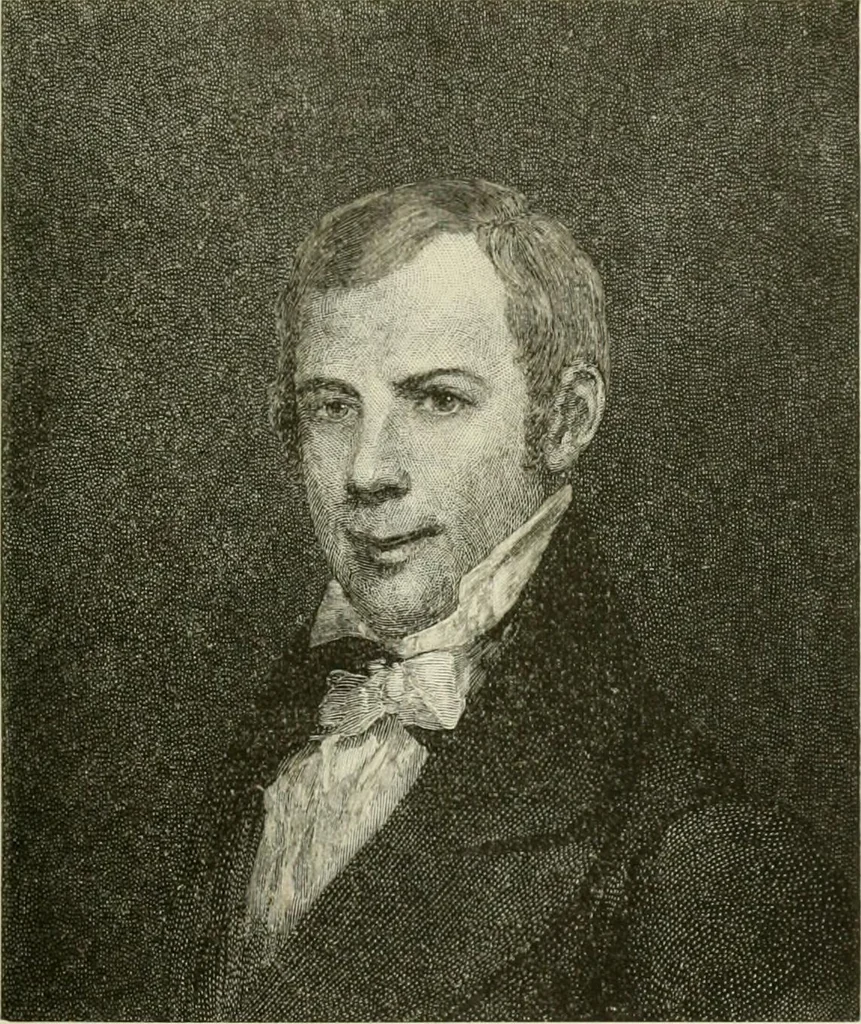 An illustration from Narrative and critical history of America, 1884, leaf 360