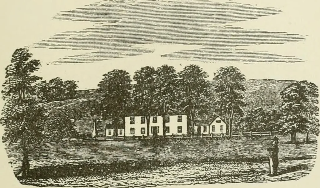 An illustration from Narrative and critical history of America, 1884, leaf 370