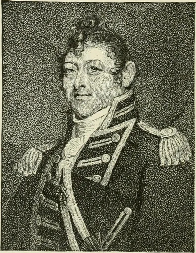An illustration from Narrative and critical history of America, 1884, leaf 395