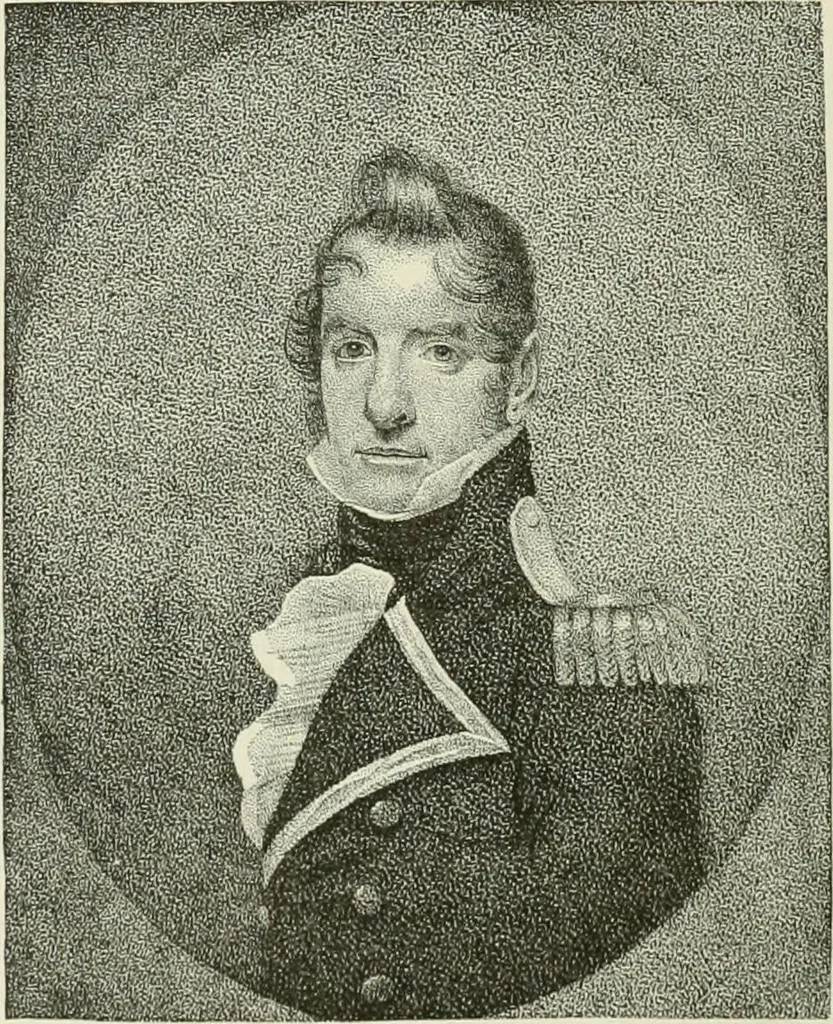 An illustration from Narrative and critical history of America, 1884, leaf 421