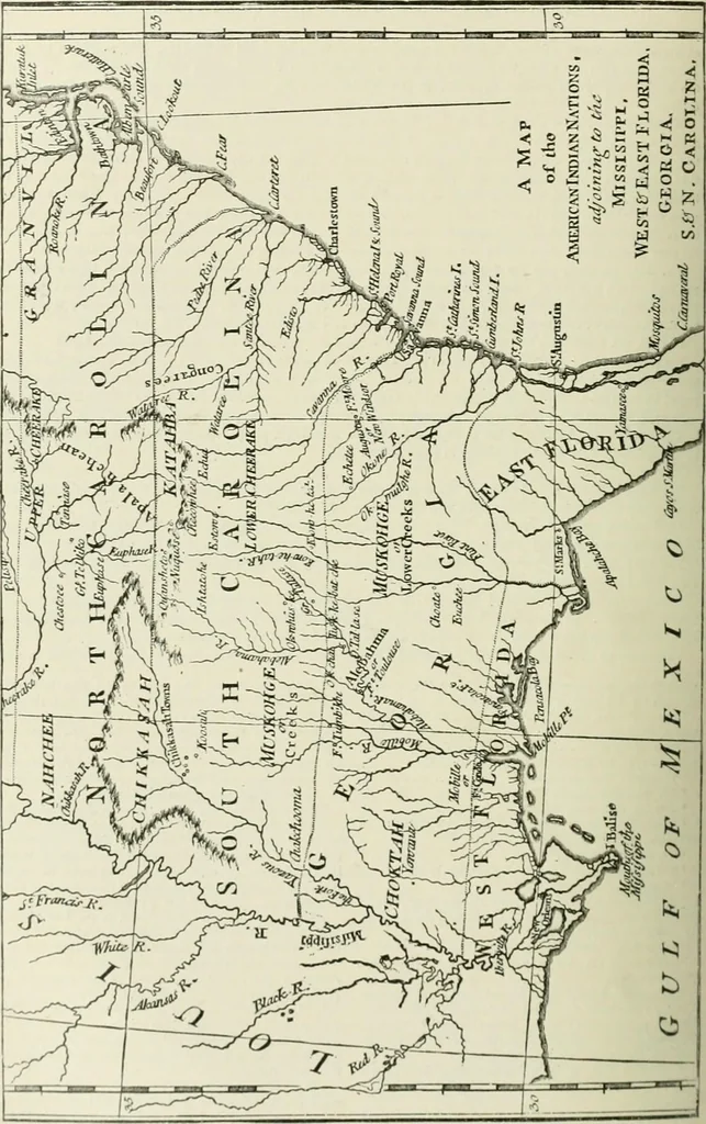 An illustration from Narrative and critical history of America, 1884, leaf 465