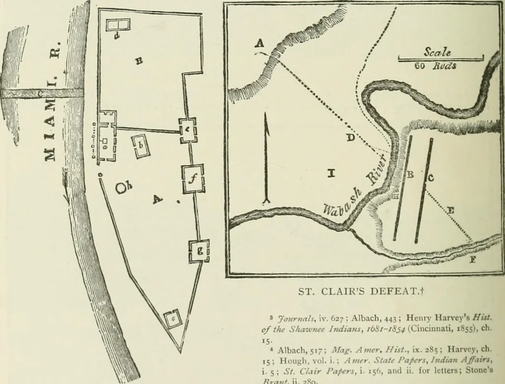 An illustration from Narrative and critical history of America, 1884, leaf 467