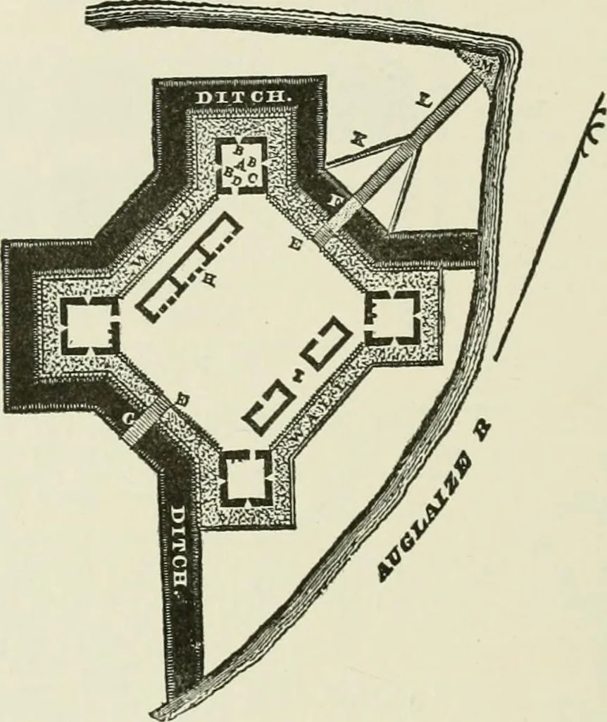 An illustration from Narrative and critical history of America, 1884, leaf 469