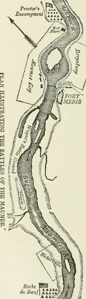An illustration from Narrative and critical history of America, 1884, leaf 471