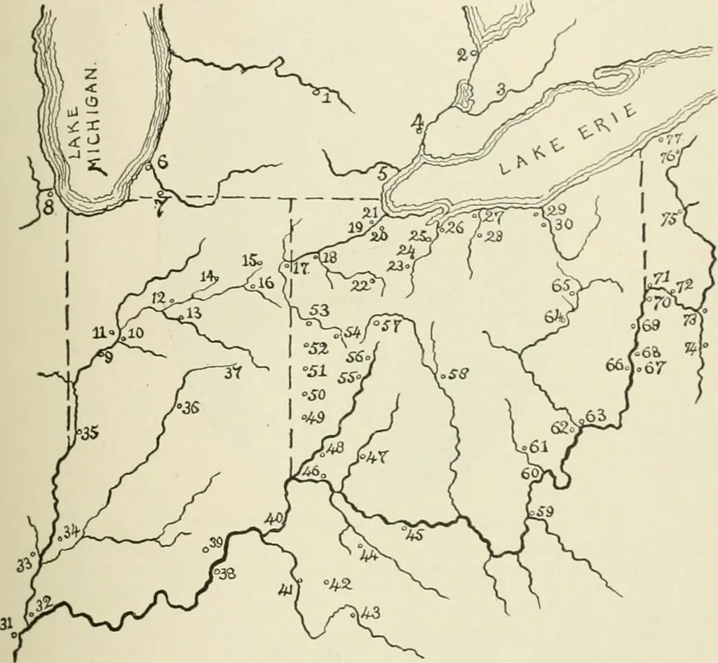 An illustration from Narrative and critical history of America, 1884, leaf 472