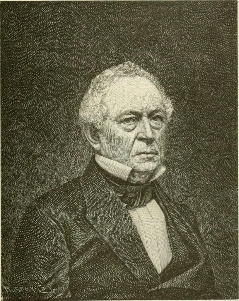 An illustration from Narrative and critical history of America, 1884, leaf 512