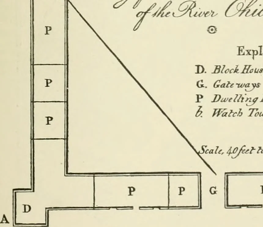 An illustration from Narrative and critical history of America, 1884, leaf 556