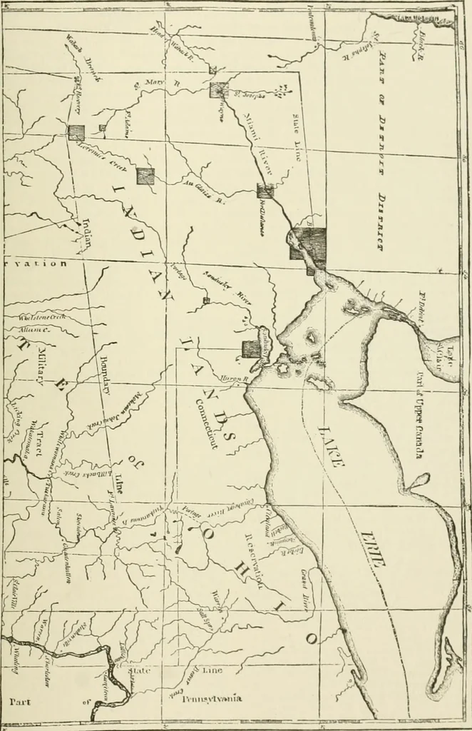 An illustration from Narrative and critical history of America, 1884, leaf 562