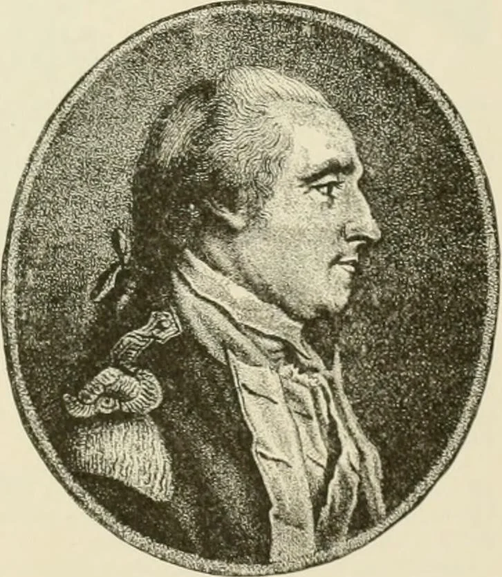 An illustration from Narrative and critical history of America, 1884, leaf 592