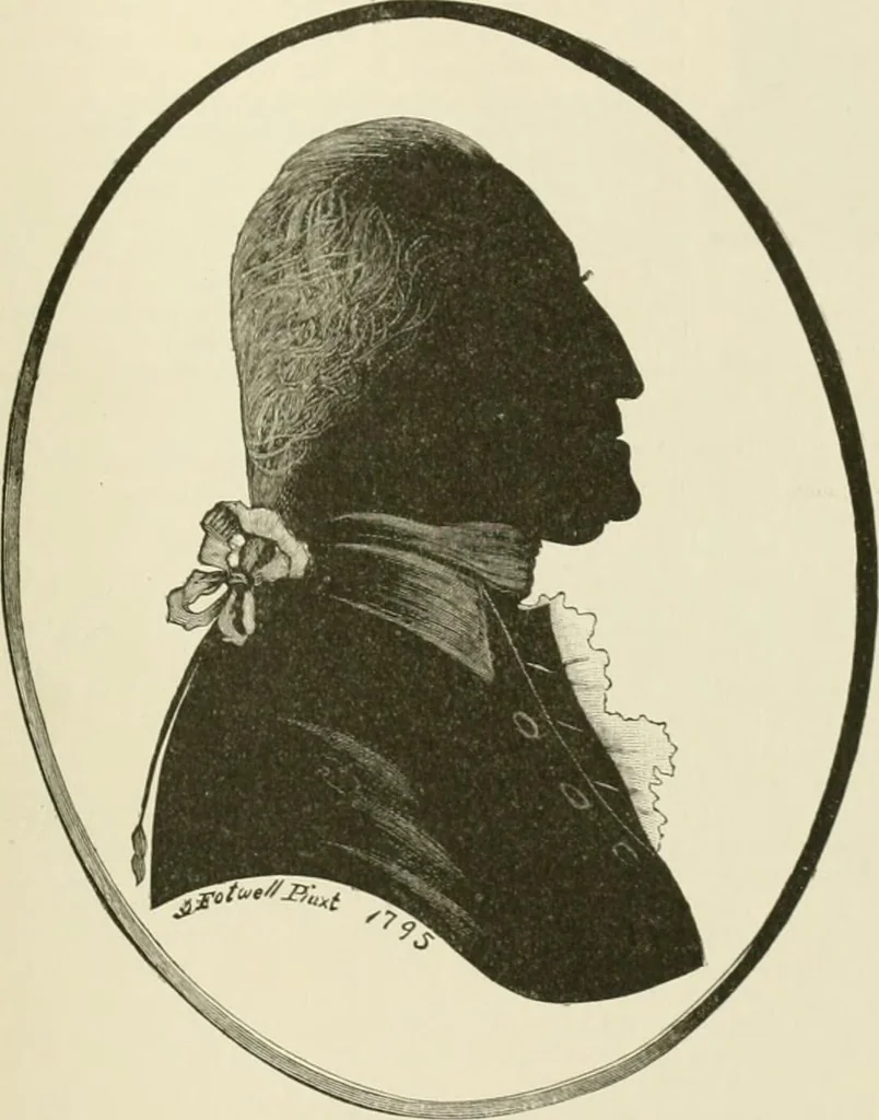 An illustration from Narrative and critical history of America, 1884, leaf 594