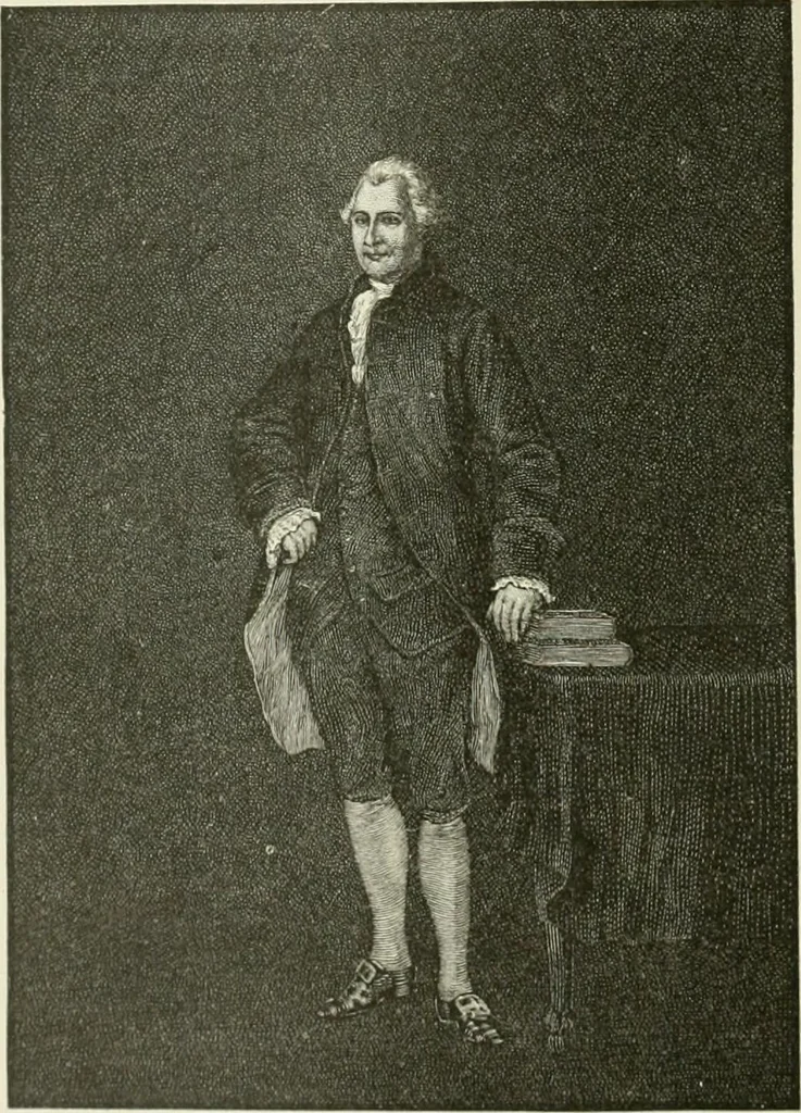 An illustration from Narrative and critical history of America, 1884, leaf 61