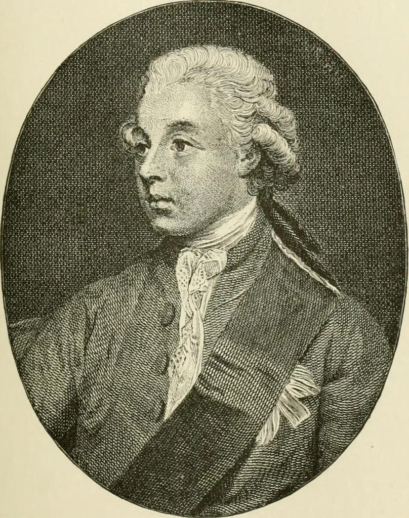 An illustration from Narrative and critical history of America, 1884, leaf 64