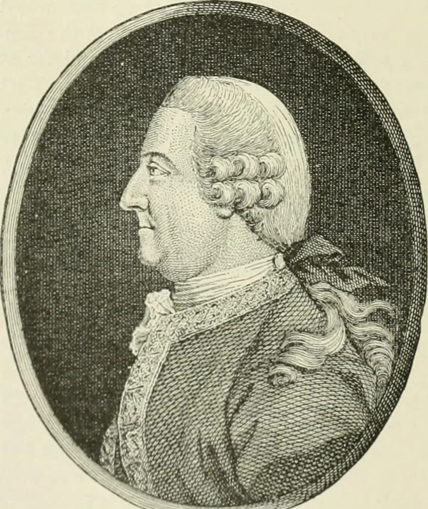 An illustration from Narrative and critical history of America, 1884, leaf 77
