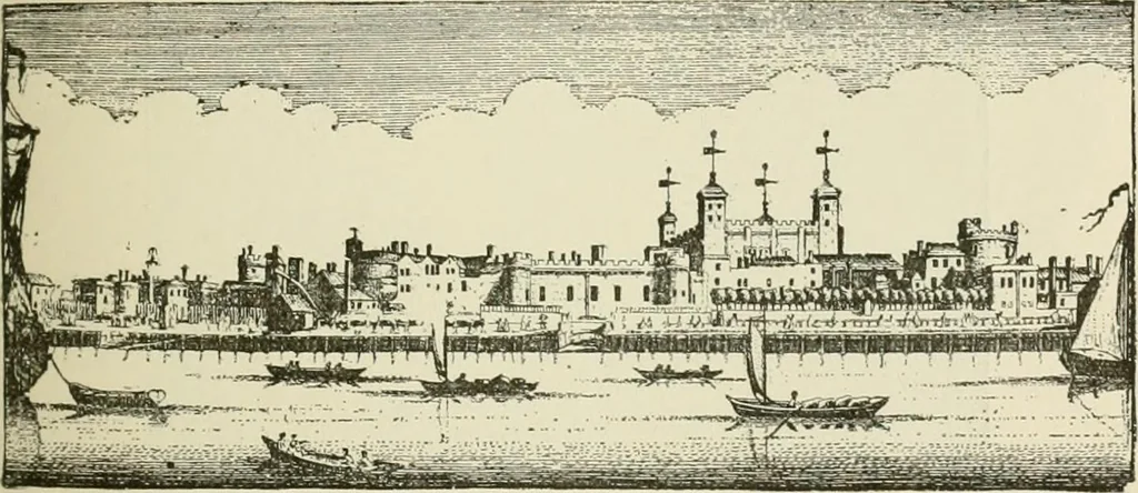 An illustration from Narrative and critical history of America, 1884, leaf 80
