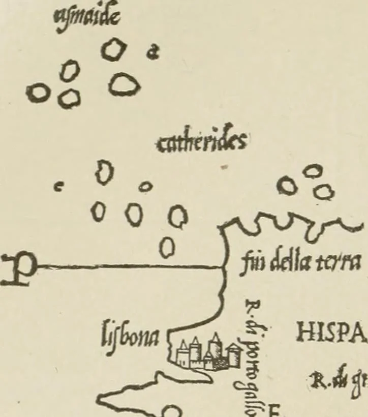 An illustration from Narrative and critical history of America, 1884, leaf 115