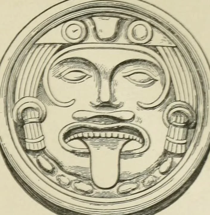 An illustration from Narrative and critical history of America, 1884, leaf 12
