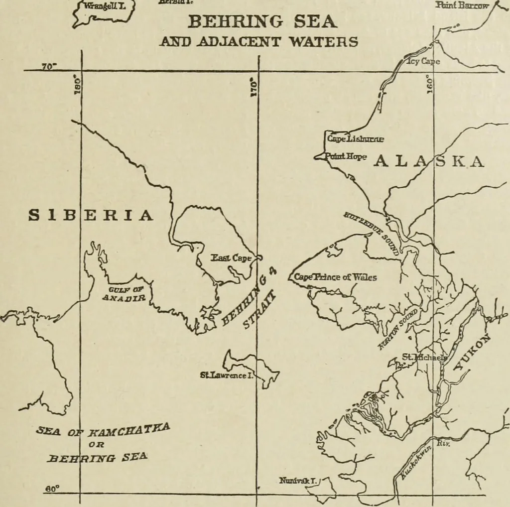 An illustration from Narrative and critical history of America, 1884, leaf 134