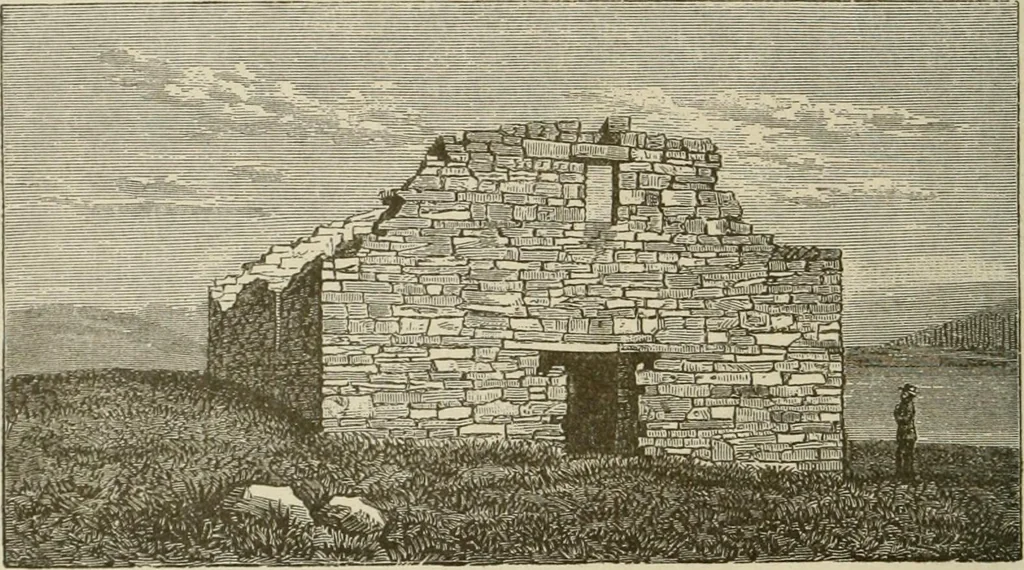 An illustration from Narrative and critical history of America, 1884, leaf 143