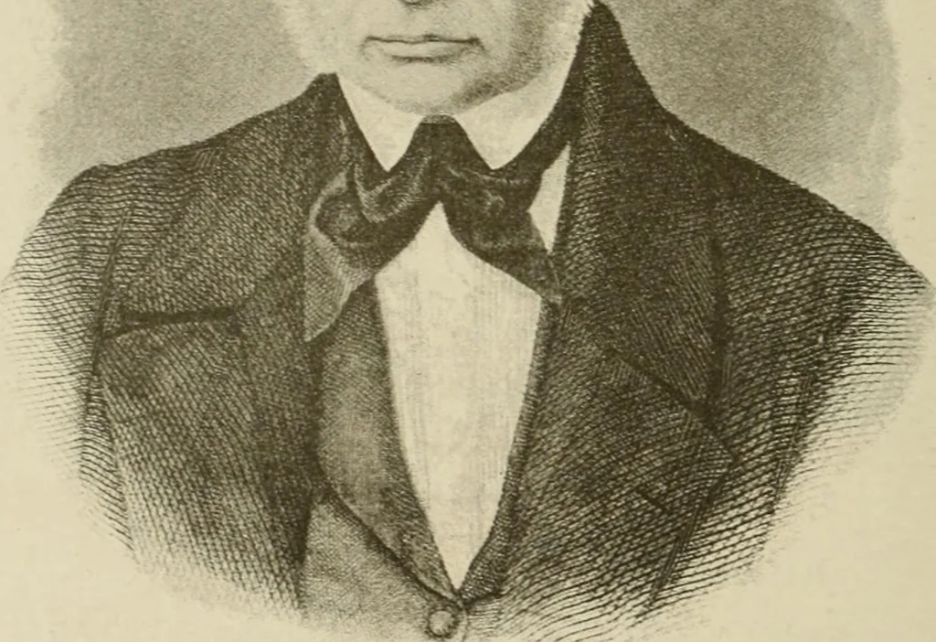 An illustration from Narrative and critical history of America, 1884, leaf 147