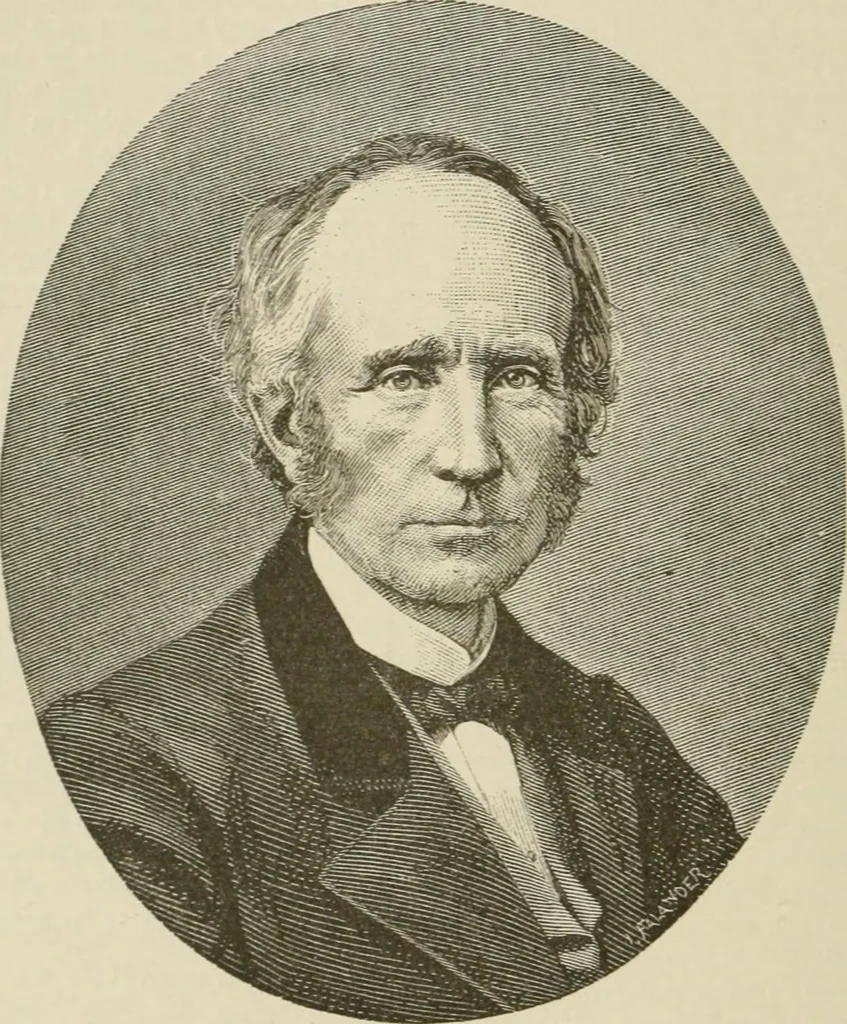 An illustration from Narrative and critical history of America, 1884, leaf 163
