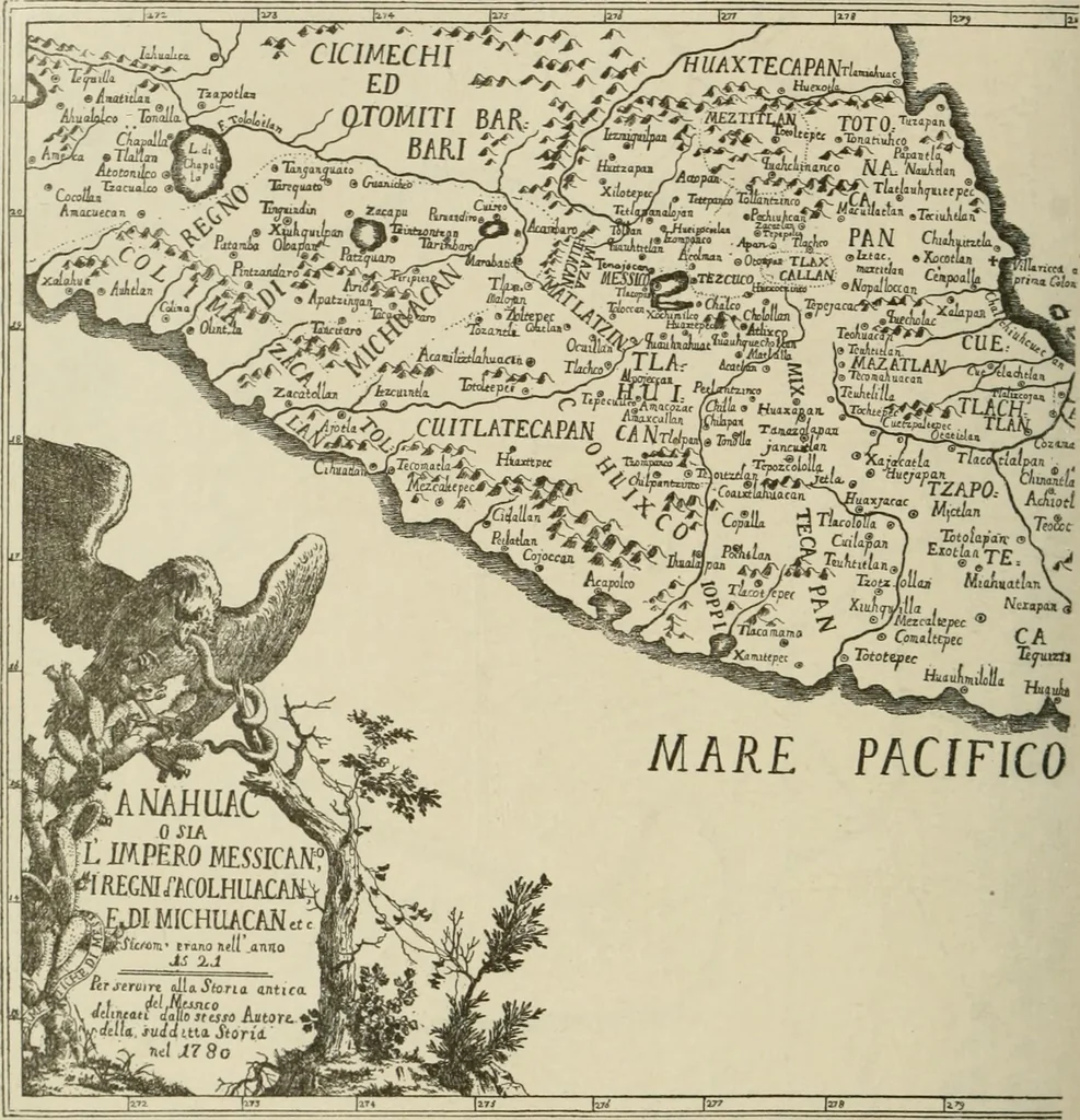 An illustration from Narrative and critical history of America, 1884, leaf 201