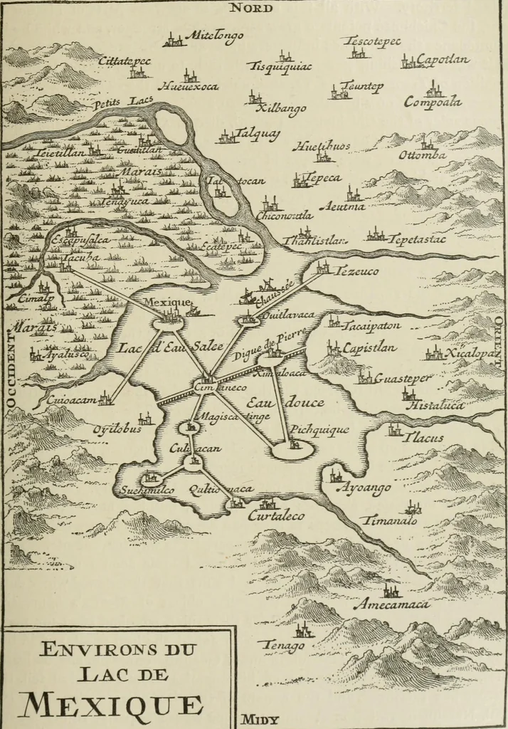An illustration from Narrative and critical history of America, 1884, leaf 202