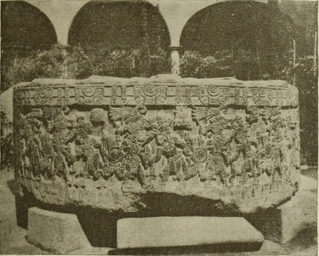 An illustration from Narrative and critical history of America, 1884, leaf 242