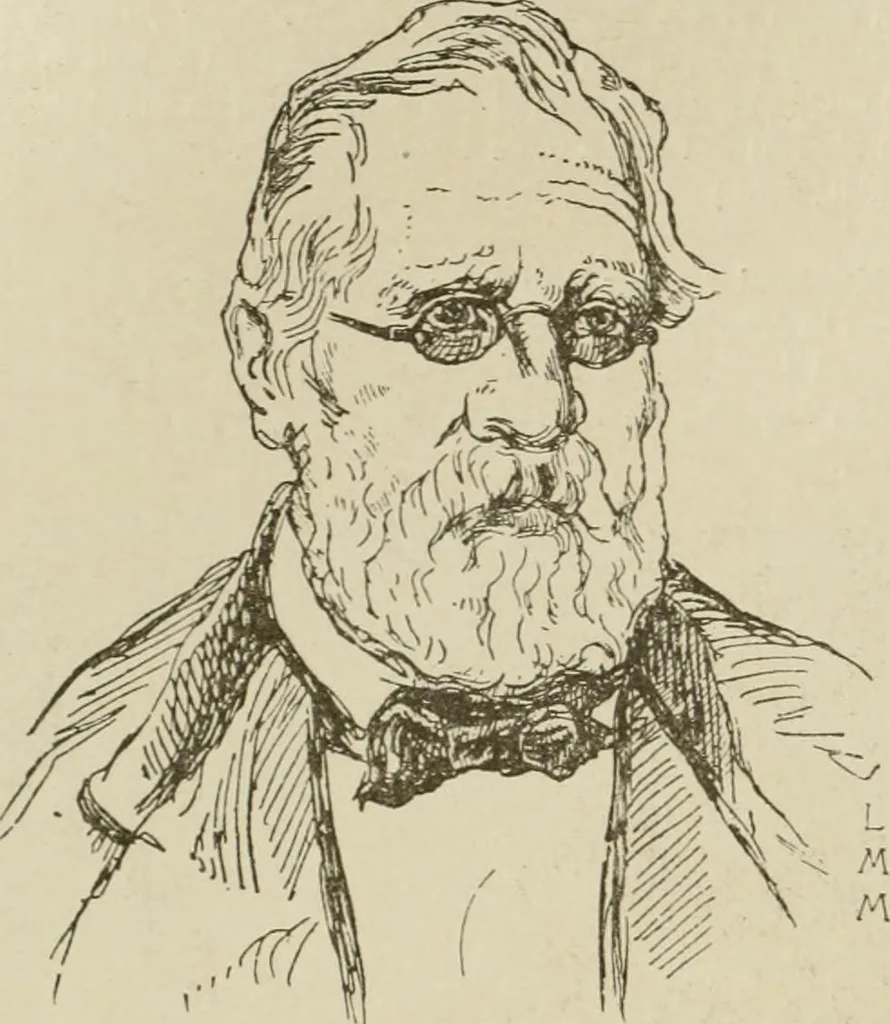 An illustration from Narrative and critical history of America, 1884, leaf 243