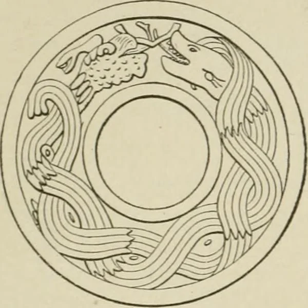 An illustration from Narrative and critical history of America, 1884, leaf 247