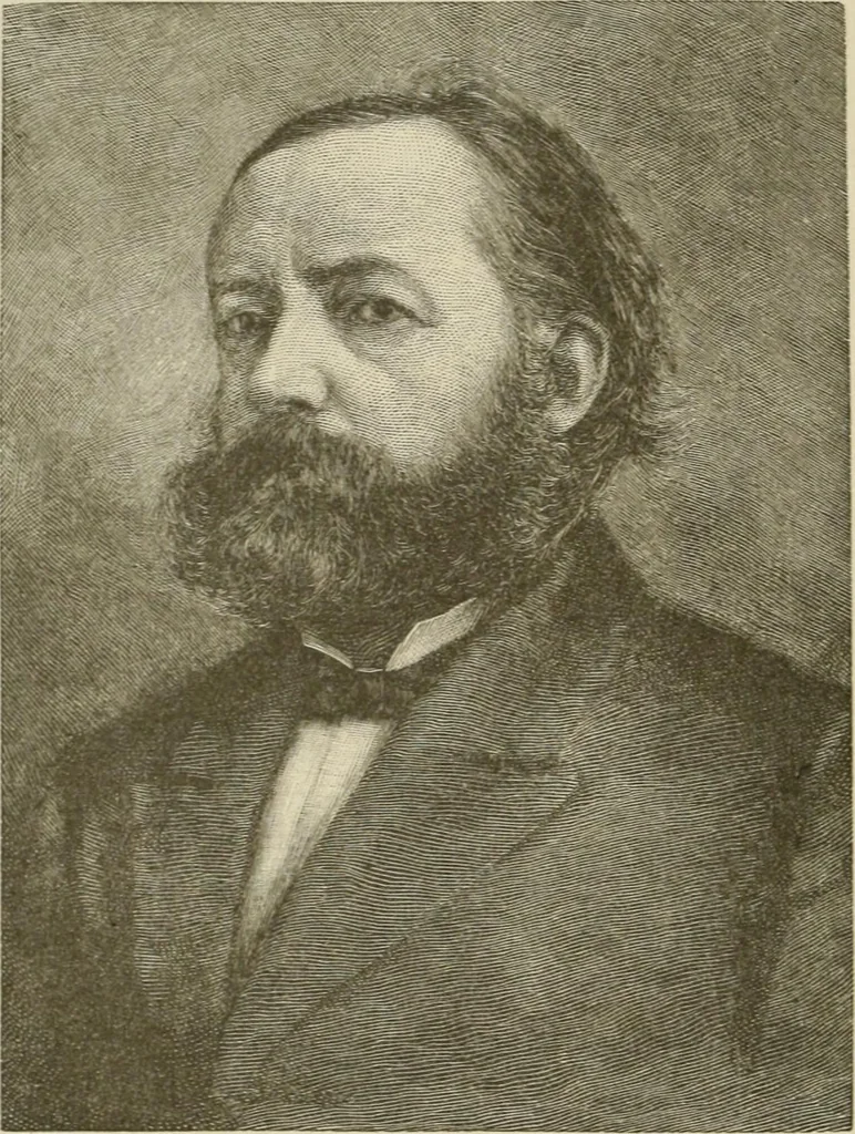 An illustration from Narrative and critical history of America, 1884, leaf 259