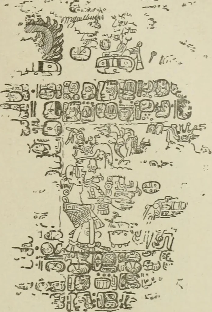 An illustration from Narrative and critical history of America, 1884, leaf 264