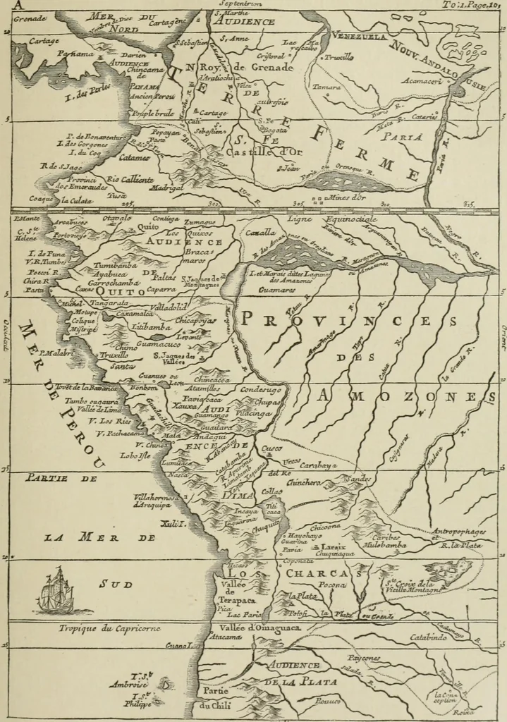 An illustration from Narrative and critical history of America, 1884, leaf 268