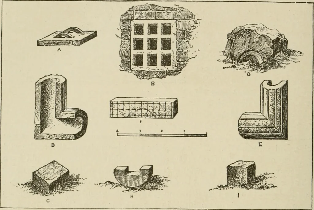 An illustration from Narrative and critical history of America, 1884, leaf 271