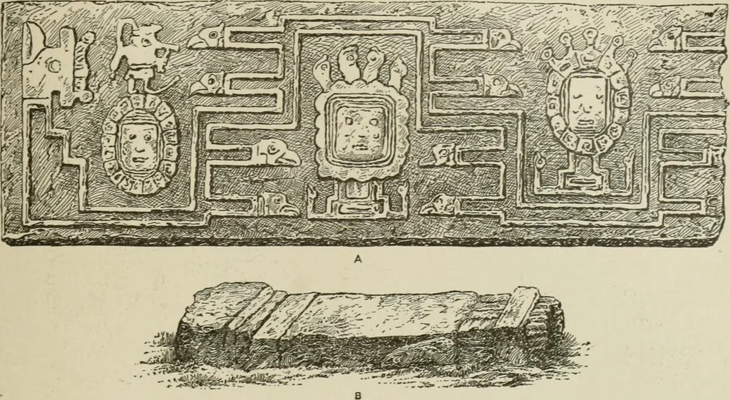 An illustration from Narrative and critical history of America, 1884, leaf 272