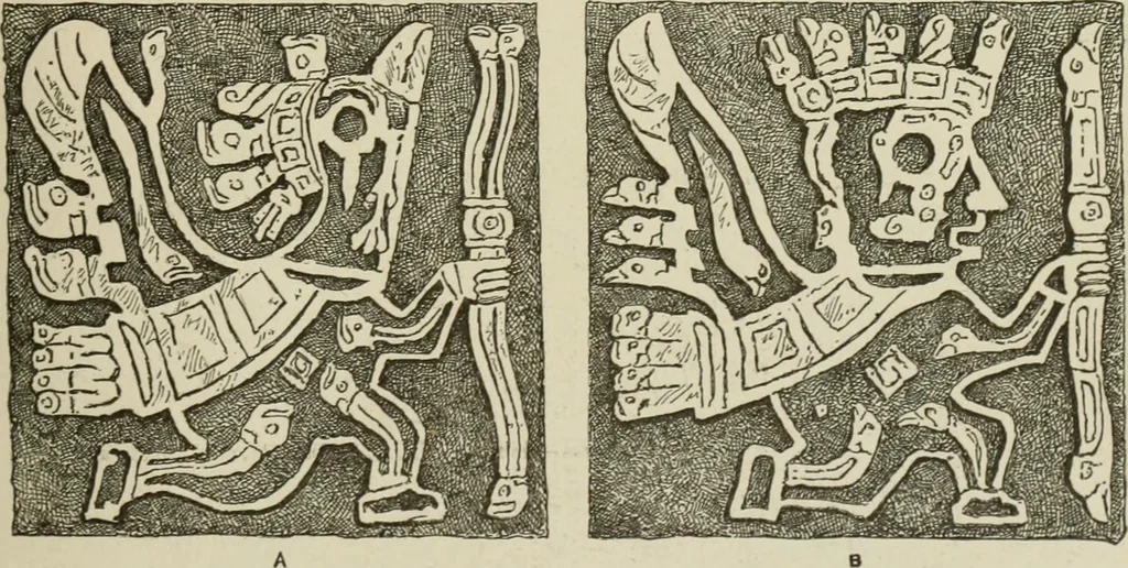 An illustration from Narrative and critical history of America, 1884, leaf 272