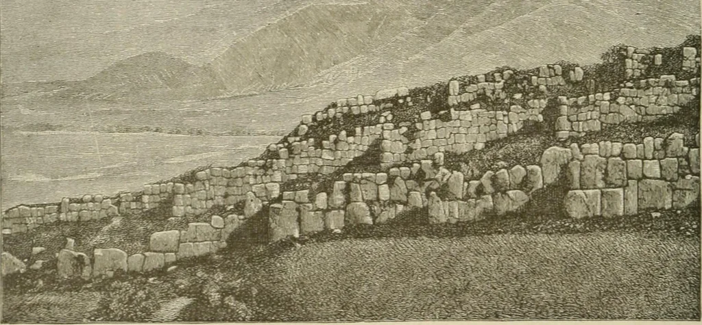 An illustration from Narrative and critical history of America, 1884, leaf 277