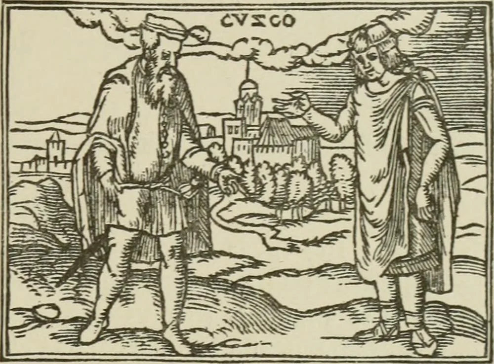 An illustration from Narrative and critical history of America, 1884, leaf 286