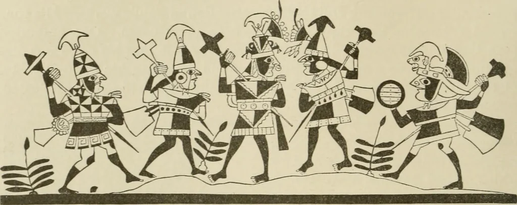 An illustration from Narrative and critical history of America, 1884, leaf 287