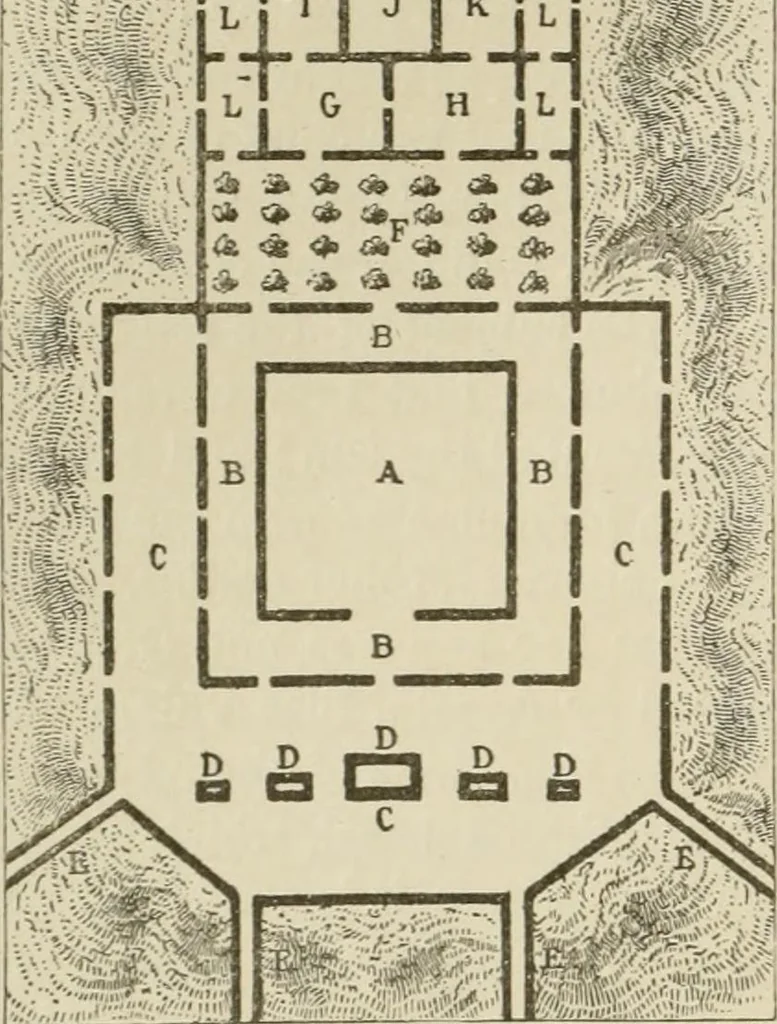 An illustration from Narrative and critical history of America, 1884, leaf 291