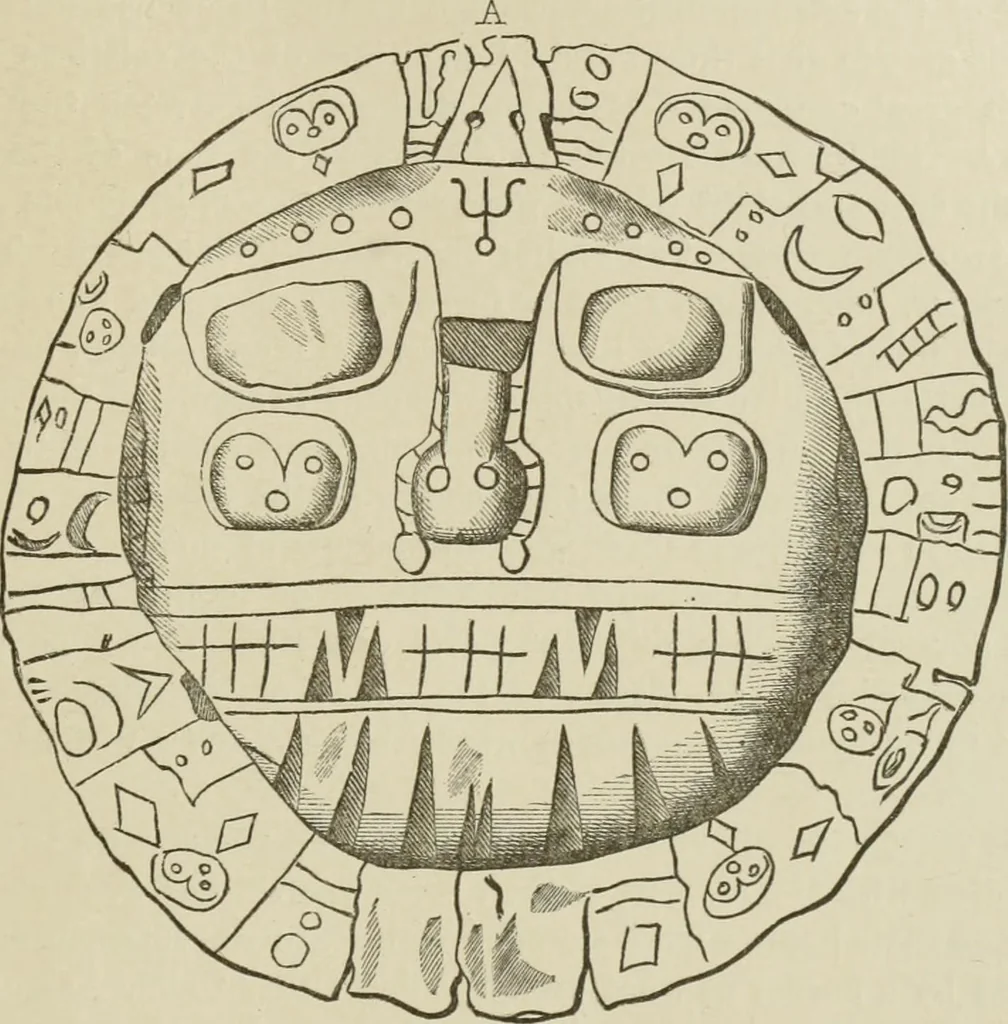 An illustration from Narrative and critical history of America, 1884, leaf 292