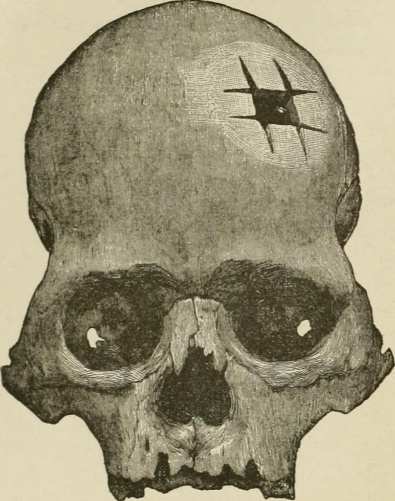 An illustration from Narrative and critical history of America, 1884, leaf 301