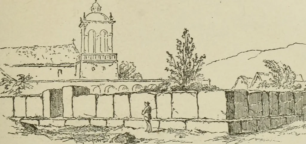 An illustration from Narrative and critical history of America, 1884, leaf 302