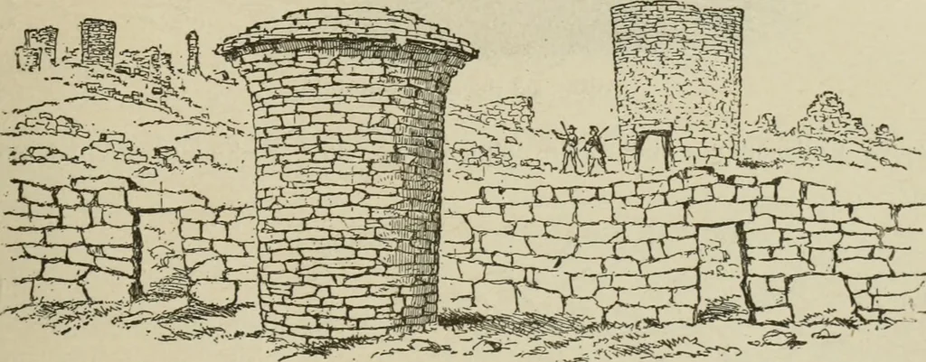 An illustration from Narrative and critical history of America, 1884, leaf 306