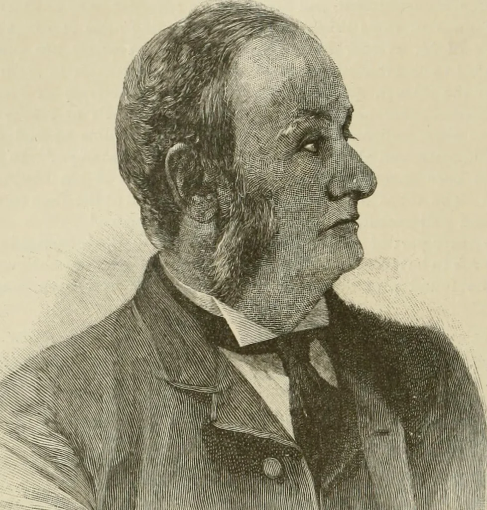 An illustration from Narrative and critical history of America, 1884, leaf 329