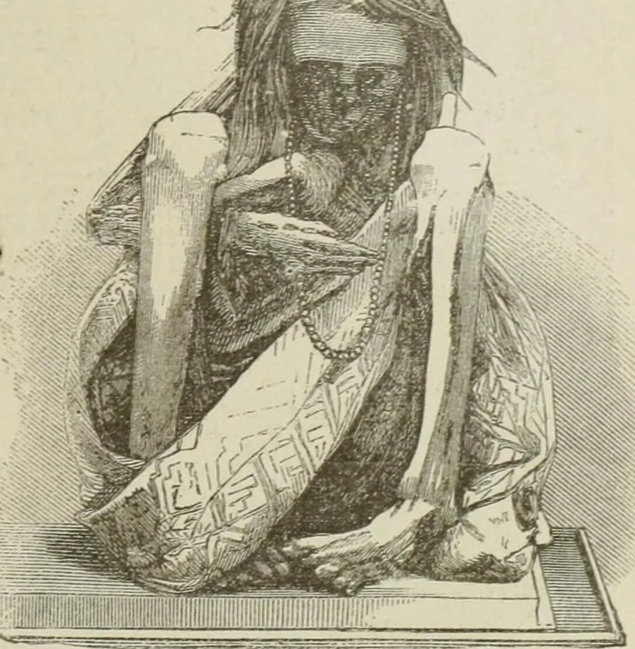 An illustration from Narrative and critical history of America, 1884, leaf 334