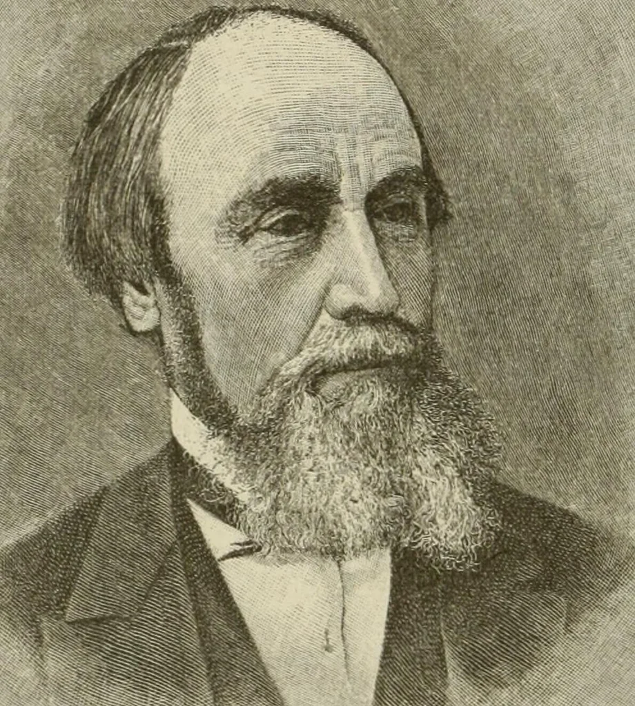 An illustration from Narrative and critical history of America, 1884, leaf 437