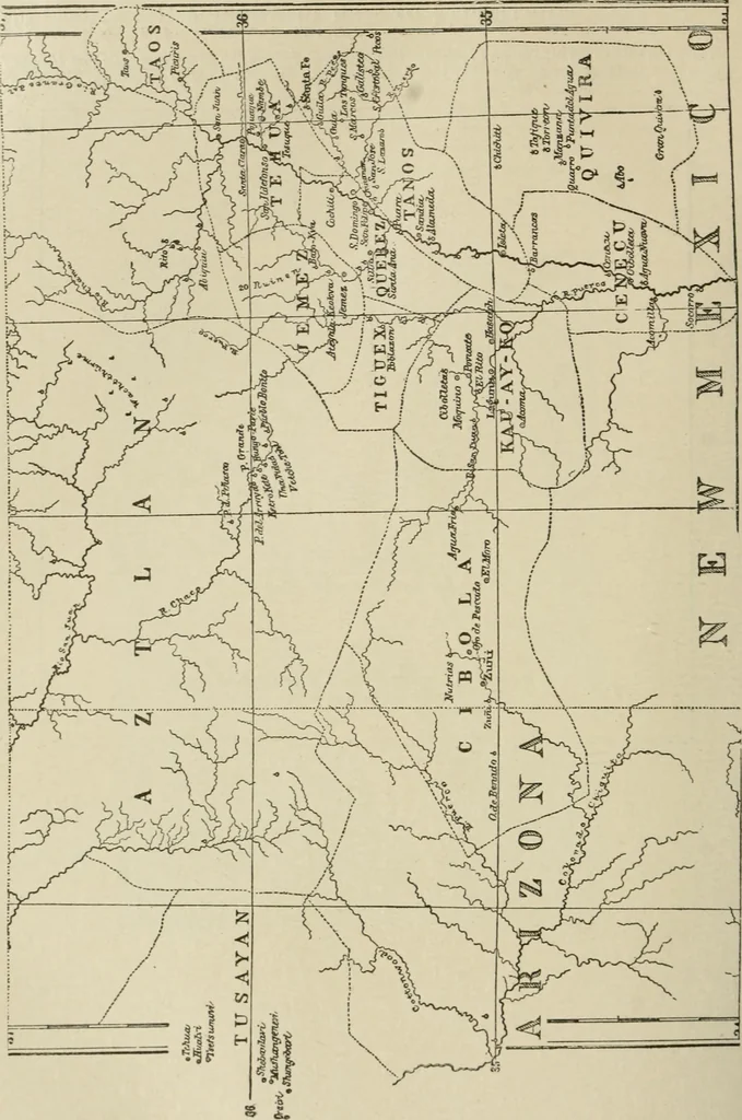 An illustration from Narrative and critical history of America, 1884, leaf 451