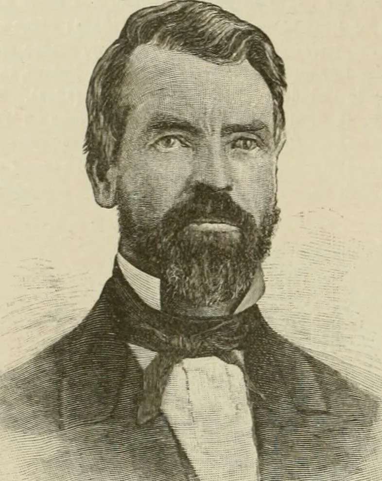 An illustration from Narrative and critical history of America, 1884, leaf 457