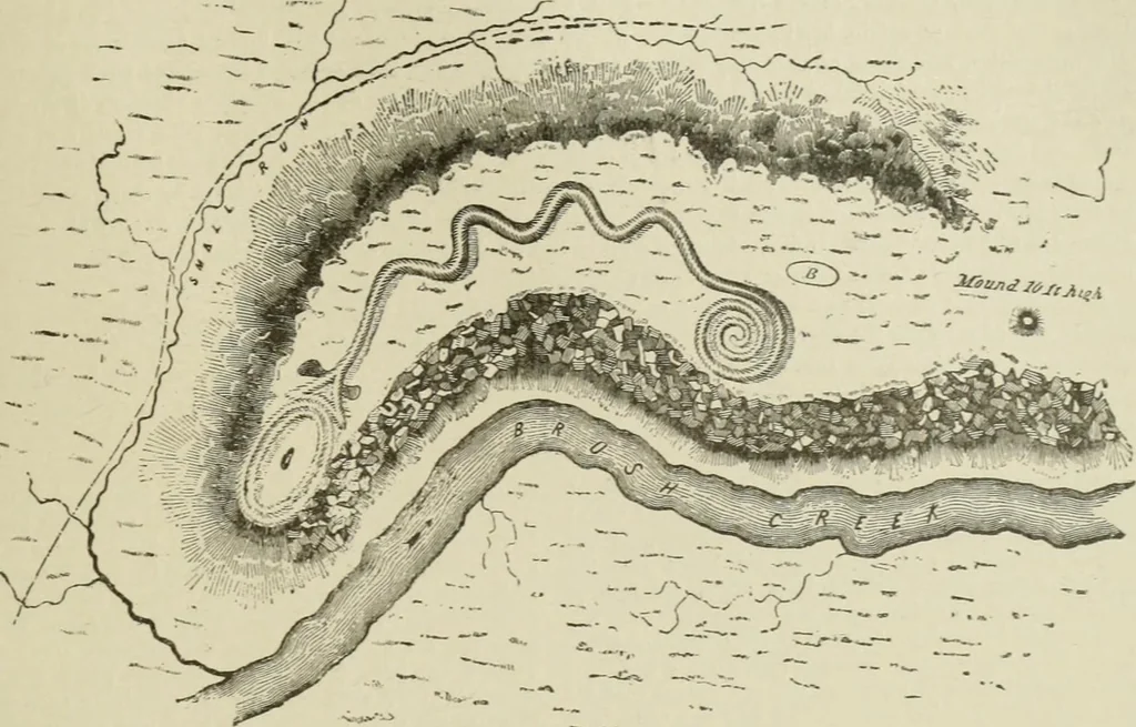 An illustration from Narrative and critical history of America, 1884, leaf 458