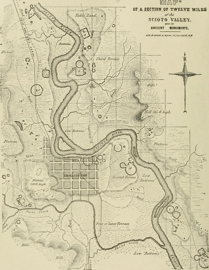 An illustration from Narrative and critical history of America, 1884, leaf 463